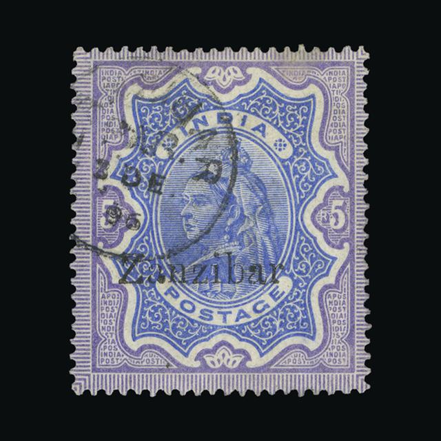 Lot 29123 - zanzibar 1895-96 -  UPA UPA Auction UPA 96