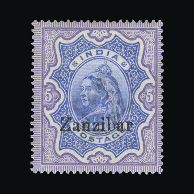 Lot 29124 - zanzibar 1895-96 -  UPA UPA Auction UPA 96