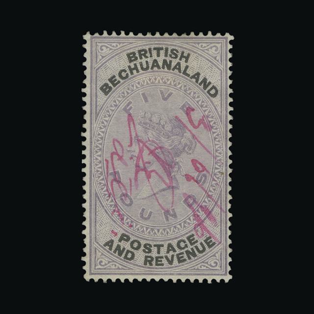 Lot 2976 - bechuanaland 1888 - UPA UPA Auction UPA 96 Lot 2976 - bechuanaland 1888 - UPA UPA Auction UPA 96