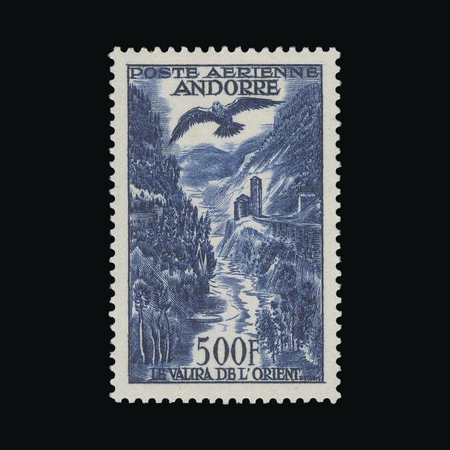 Lot 330 - Andorra - French Post Offices 1955-7 - UPA UPA Auction UPA 96 Lot 330 - Andorra - French Post Offices 1955-7 - UPA UPA Auction UPA 96