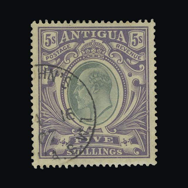 Lot 377 - antigua 1903-07 - UPA UPA Auction UPA 96 Lot 377 - antigua 1903-07 - UPA UPA Auction UPA 96