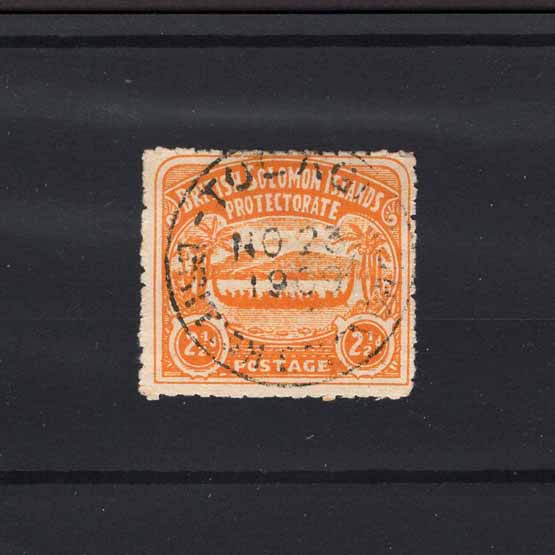 Lot 4778 - british solomon islands 1907 -  UPA UPA Auction UPA 96