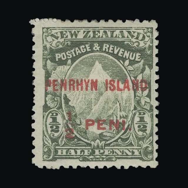 Lot 6714 - cook islands - penrhyn island 1902 -  UPA UPA Auction UPA 96