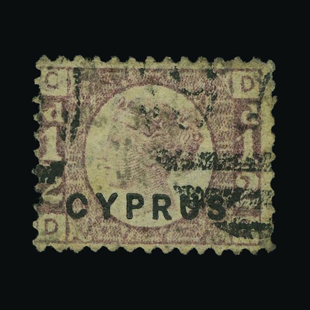 Lot 6763 - Cyprus 1880 - UPA UPA Auction UPA 96 Lot 6763 - Cyprus 1880 - UPA UPA Auction UPA 96