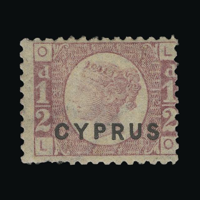 Lot 6764 - Cyprus 1880 - UPA UPA Auction UPA 96 Lot 6764 - Cyprus 1880 - UPA UPA Auction UPA 96