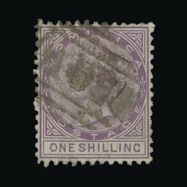 Lot 7550 - dominica 1874 - UPA UPA Auction UPA 96 Lot 7550 - dominica 1874 - UPA UPA Auction UPA 96
