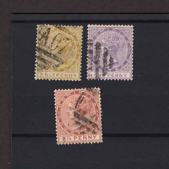 Lot 7560 - dominica 1883-86 - UPA UPA Auction UPA 96 Lot 7560 - dominica 1883-86 - UPA UPA Auction UPA 96