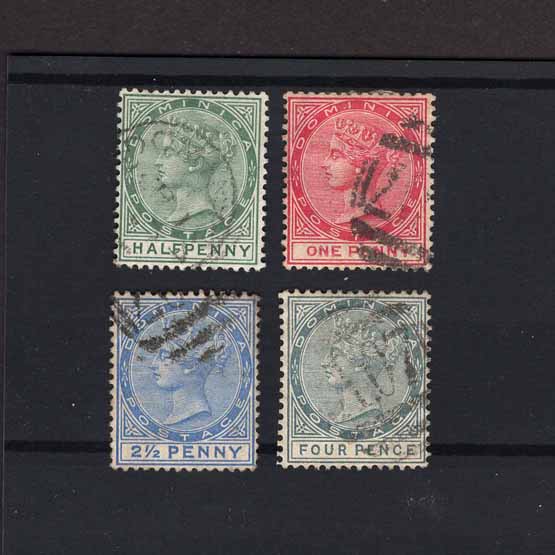 Lot 7563 - dominica 1886-90 - UPA UPA Auction UPA 96 Lot 7563 - dominica 1886-90 - UPA UPA Auction UPA 96
