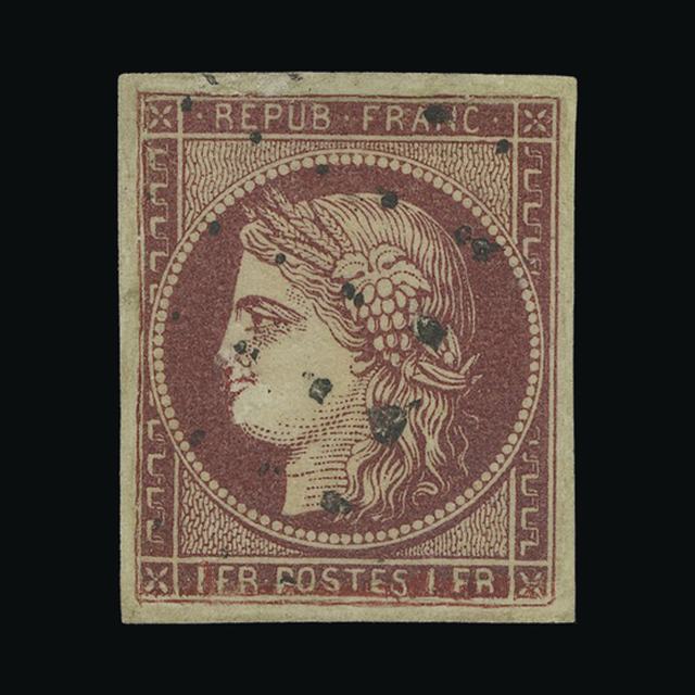 Lot 9736 - France 1849-52 - UPA UPA Auction UPA 96 Lot 9736 - France 1849-52 - UPA UPA Auction UPA 96