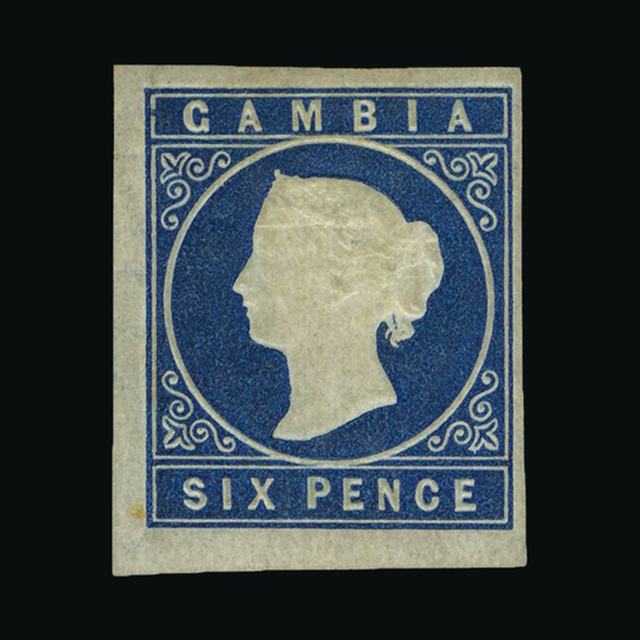 Lot 10005 - gambia 1869-72 -  UPA UPA Auction UPA 97