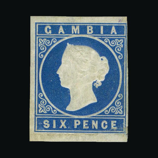 Lot 10006 - gambia 1869-72 -  UPA UPA Auction UPA 97