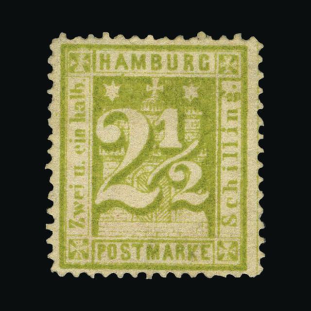 Lot 10187 - German States - Hamburg 1864-65 -  UPA UPA Auction UPA 97