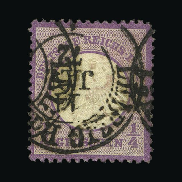 Lot 10305 - Germany - 1871 to 1945 1872 -  UPA UPA Auction UPA 97