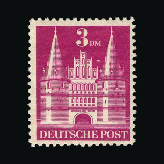Lot 10415 - Germany - Allied Occupation - British and American Zones 1948-50 -  UPA UPA Auction UPA 97