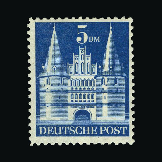 Lot 10417 - Germany - Allied Occupation - British and American Zones 1948-50 -  UPA UPA Auction UPA 97