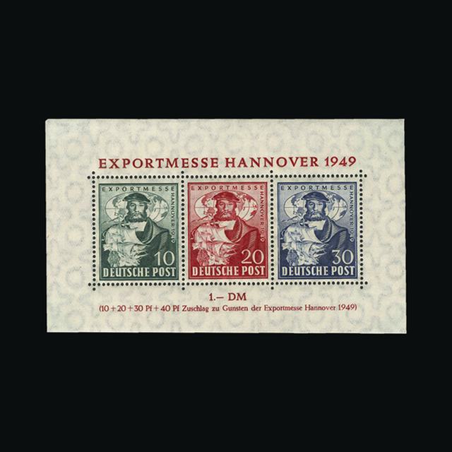Lot 10419 - Germany - Allied Occupation - British and American Zones 1949 -  UPA UPA Auction UPA 97