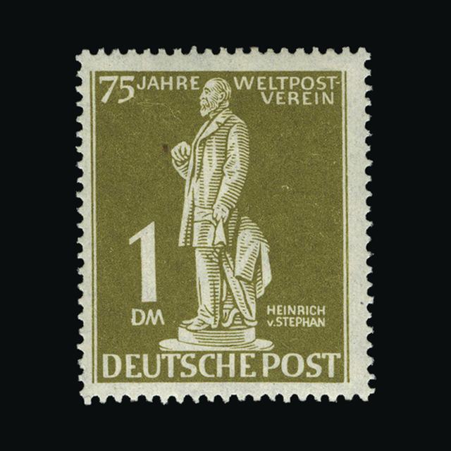 Lot 10600 - germany - west berlin 1949 -  UPA UPA Auction UPA 97