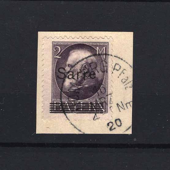 Lot 10679 - germany - saar 1920 - UPA UPA Auction UPA 97 Lot 10679 - germany - saar 1920 - UPA UPA Auction UPA 97
