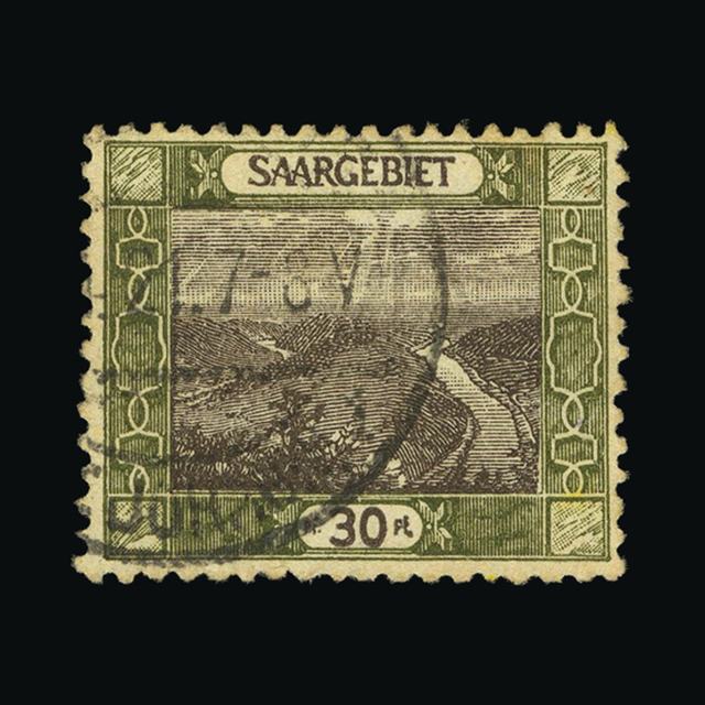 Lot 10690 - germany - saar 1921 - UPA UPA Auction UPA 97 Lot 10690 - germany - saar 1921 - UPA UPA Auction UPA 97