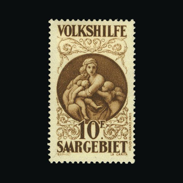 Lot 10695 - germany - saar 1928 - UPA UPA Auction UPA 97 Lot 10695 - germany - saar 1928 - UPA UPA Auction UPA 97