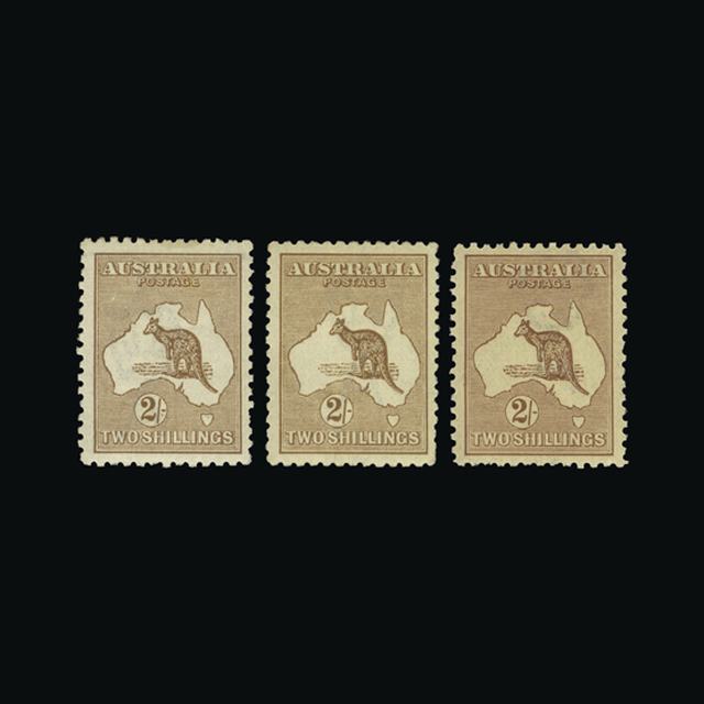 Lot 1072 - Australia 1915-27 - UPA UPA Auction UPA 97 Lot 1072 - Australia 1915-27 - UPA UPA Auction UPA 97