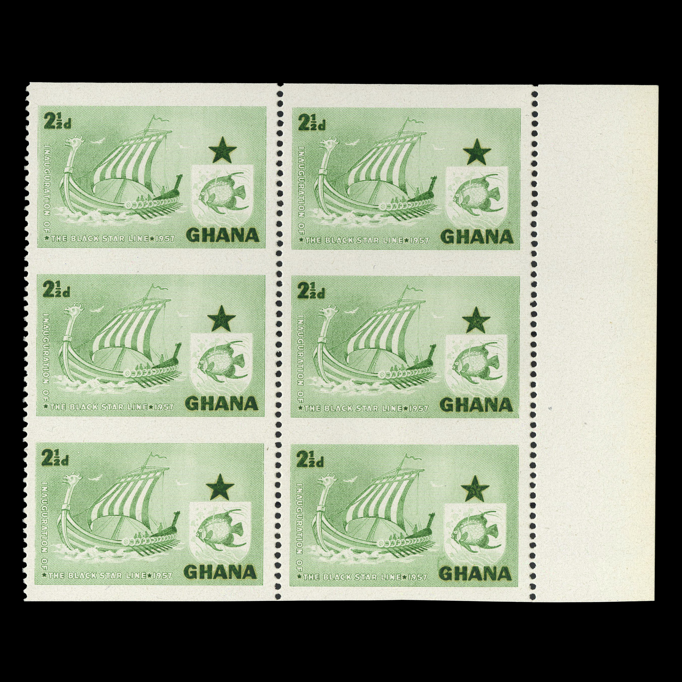 Lot 10771 - ghana 1957 -  UPA UPA Auction UPA 97