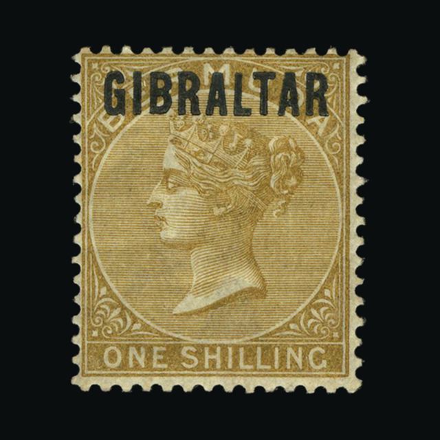 Lot 10801 - Gibraltar 1886 -  UPA UPA Auction UPA 97
