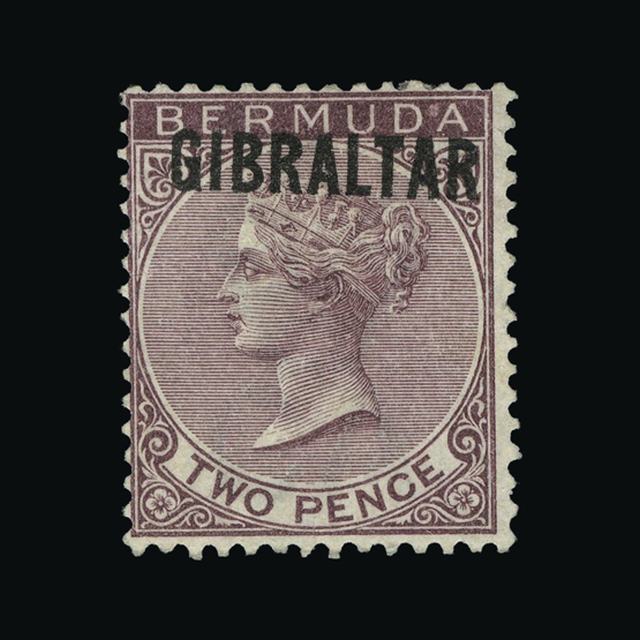 Lot 10810 - Gibraltar 1886 -  UPA UPA Auction UPA 97
