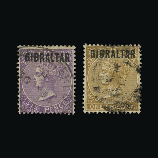 Lot 10812 - Gibraltar 1886 -  UPA UPA Auction UPA 97