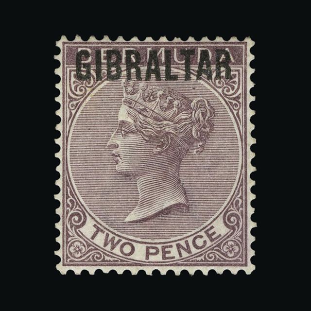 Lot 10814 - Gibraltar 1886 -  UPA UPA Auction UPA 97