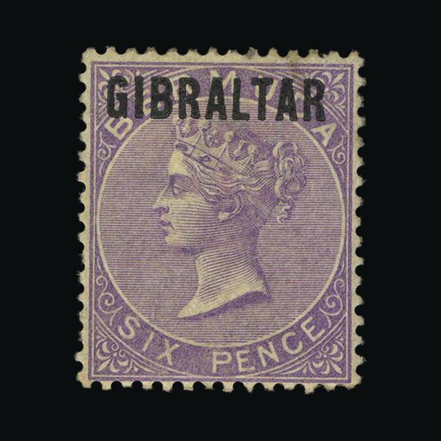 Lot 10815 - Gibraltar 1886 -  UPA UPA Auction UPA 97