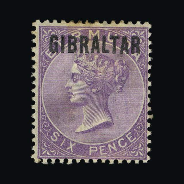 Lot 10816 - Gibraltar 1886 -  UPA UPA Auction UPA 97