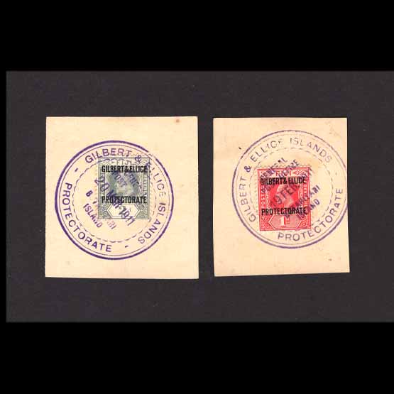 Lot 11520 - gilbert and ellice islands 1911 -  UPA UPA Auction UPA 97