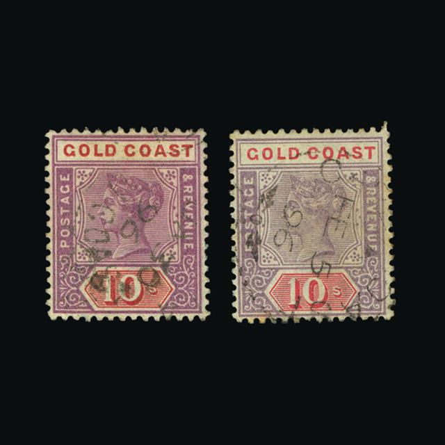 Lot 11590 - gold coast 1889-94 -  UPA UPA Auction UPA 97