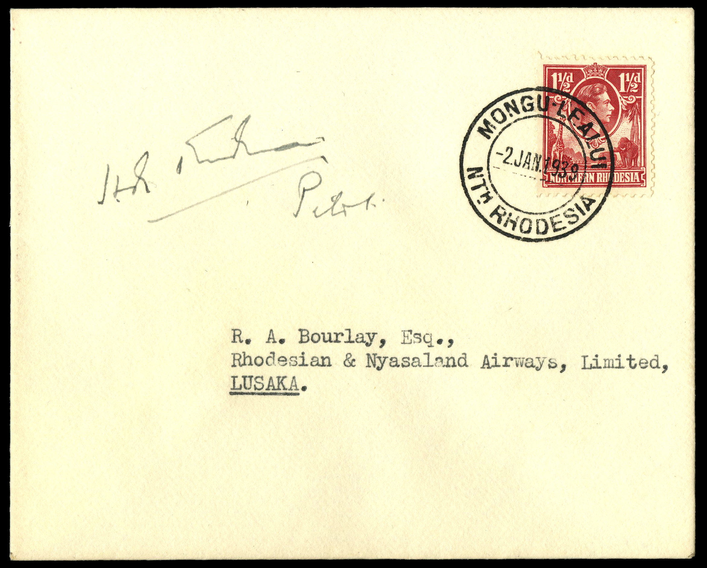 Lot 117 - General - Imperial Airways 1939 -  UPA UPA Auction UPA 97