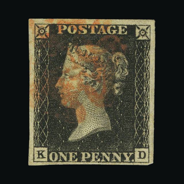 Lot 11842 - Great Britain - QV (line engraved) 1840 -  UPA UPA Auction UPA 97