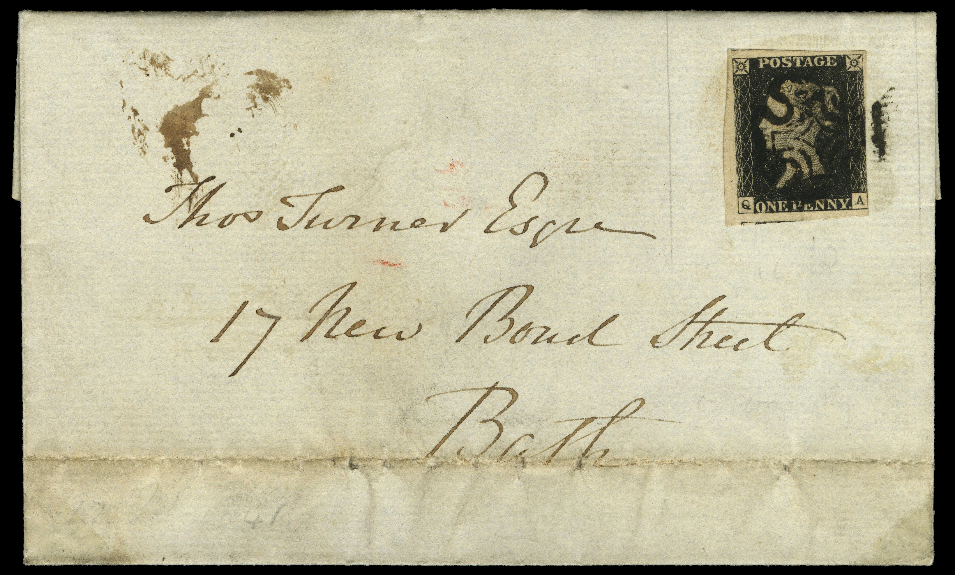 Lot 11845 - Great Britain - QV (line engraved) 1840 -  UPA UPA Auction UPA 97
