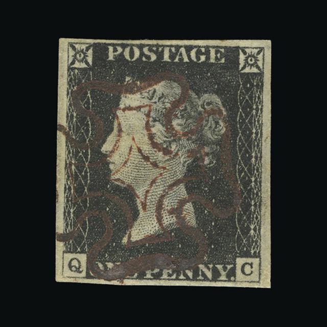 Lot 11853 - Great Britain - QV (line engraved) 1840 -  UPA UPA Auction UPA 97