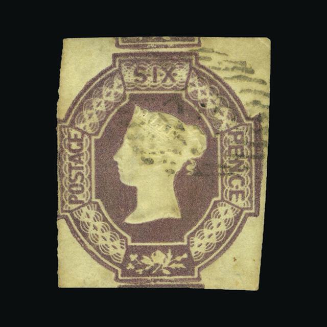 Lot 12107 - Great Britain - QV (embossed) 1847 - UPA UPA Auction UPA 97 Lot 12107 - Great Britain - QV (embossed) 1847 - UPA UPA Auction UPA 97