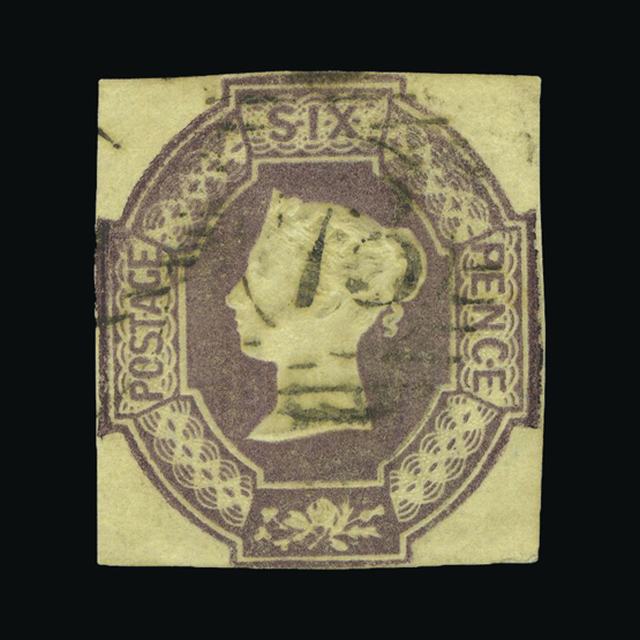 Lot 12108 - Great Britain - QV (embossed) 1847 - UPA UPA Auction UPA 97 Lot 12108 - Great Britain - QV (embossed) 1847 - UPA UPA Auction UPA 97