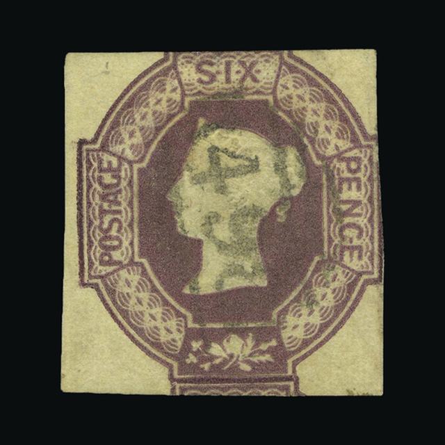 Lot 12109 - Great Britain - QV (embossed) 1847 - UPA UPA Auction UPA 97 Lot 12109 - Great Britain - QV (embossed) 1847 - UPA UPA Auction UPA 97