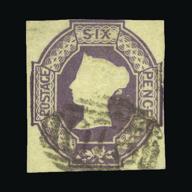 Lot 12111 - Great Britain - QV (embossed) 1847 - UPA UPA Auction UPA 97 Lot 12111 - Great Britain - QV (embossed) 1847 - UPA UPA Auction UPA 97