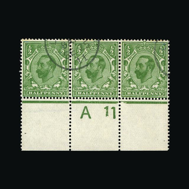 Lot 12918 - Great Britain - KGV 1911-12 -  UPA UPA Auction UPA 97