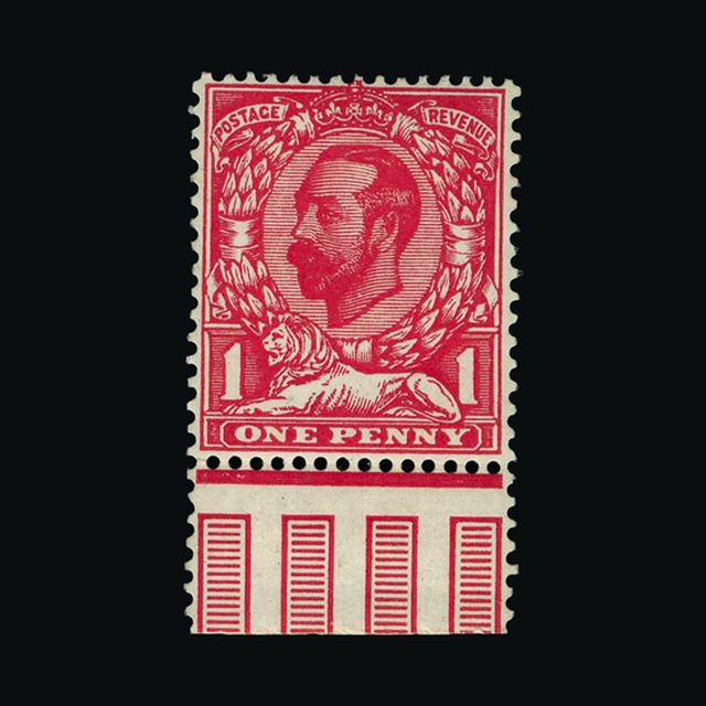 Lot 12920 - Great Britain - KGV 1911-12 -  UPA UPA Auction UPA 97