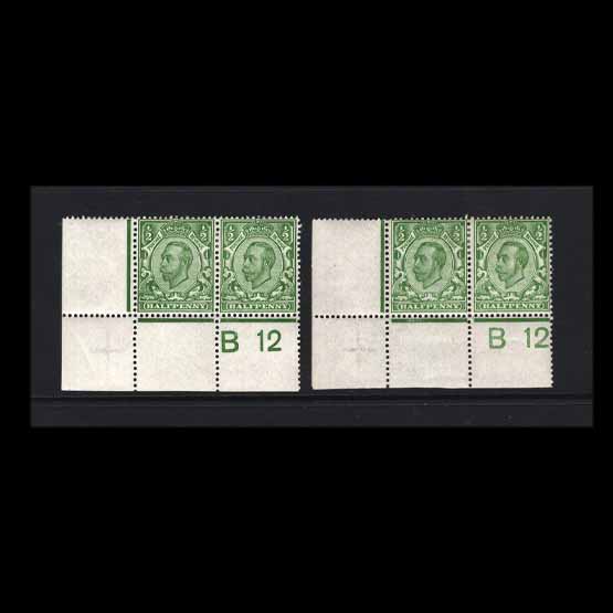 Lot 12928 - Great Britain - KGV 1912 -  UPA UPA Auction UPA 97