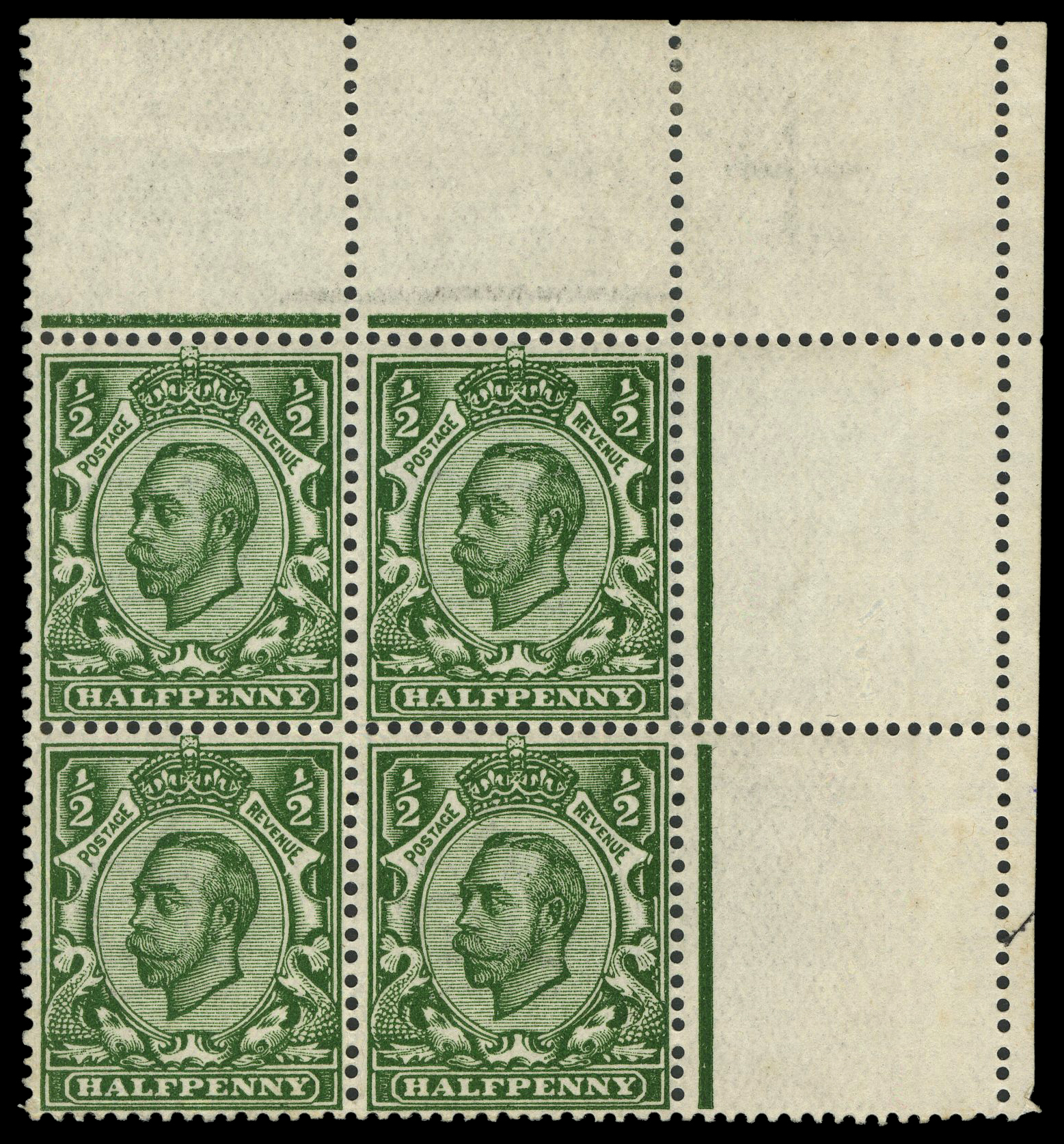 Lot 12929 - Great Britain - KGV 1912 -  UPA UPA Auction UPA 97
