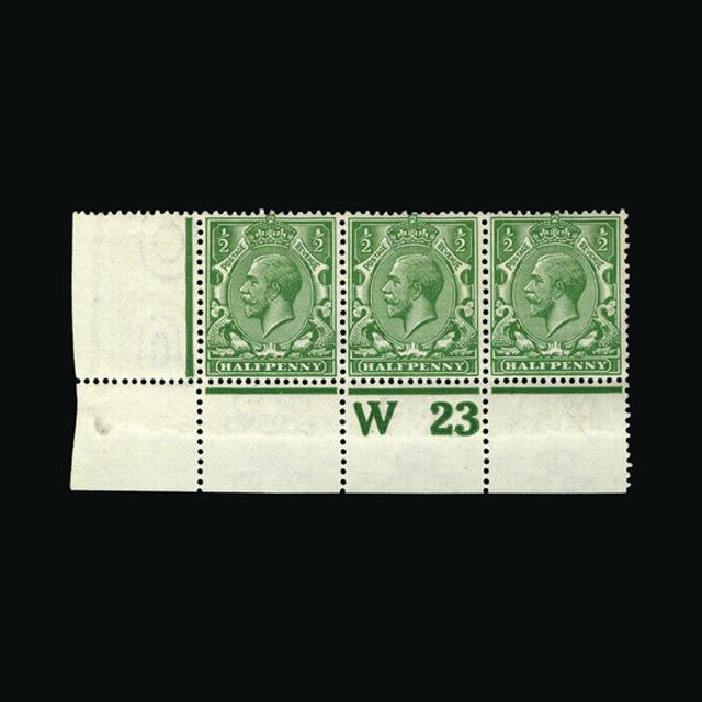 Lot 12933 - Great Britain - KGV 1912 -  UPA UPA Auction UPA 97