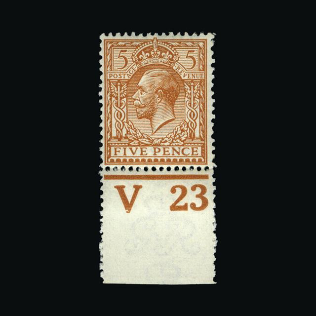 Lot 13080 - Great Britain - KGV 1912-24 -  UPA UPA Auction UPA 97
