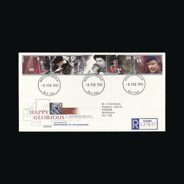 Lot 13576 - Great Britain - Covers - QEII 1992 - UPA UPA Auction UPA 97 Lot 13576 - Great Britain - Covers - QEII 1992 - UPA UPA Auction UPA 97