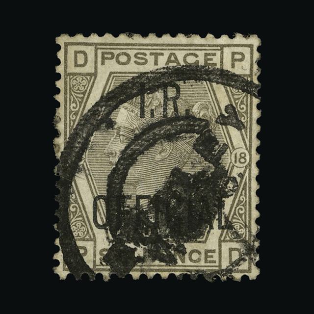 Lot 13660 - Great Britain - Officials 1882 -  UPA UPA Auction UPA 97